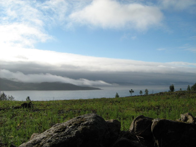 Lucht bij Finisterre