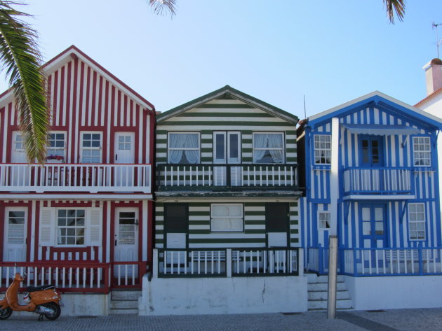 gekleurde huisjes