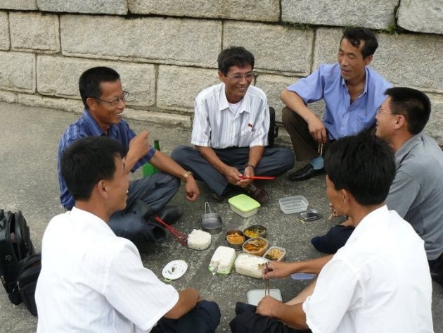 Lunch in Pyongyang