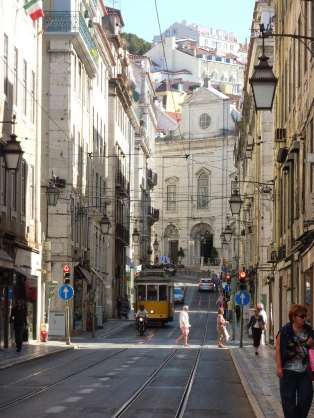 Lissabon straatbeeld