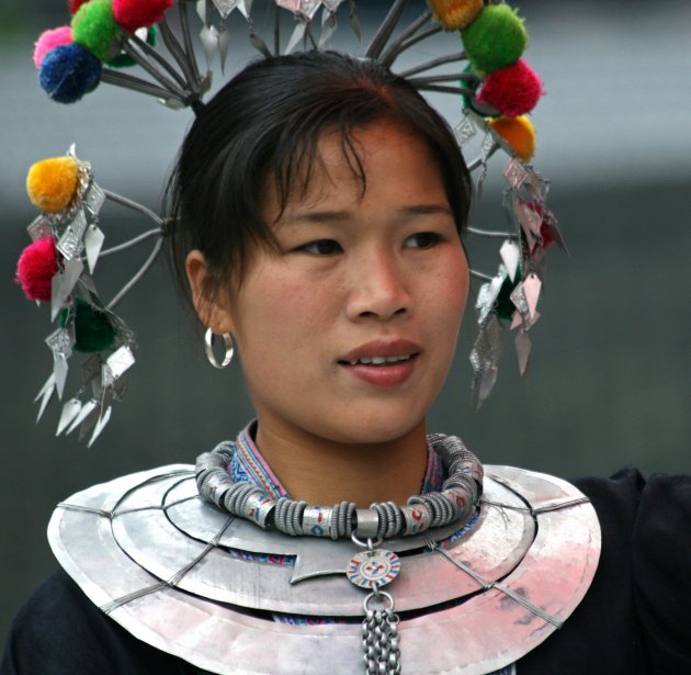 Dong vrouw in Chengyang