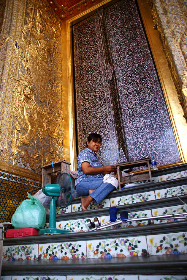 Priegelwerk bij de Grand Palace