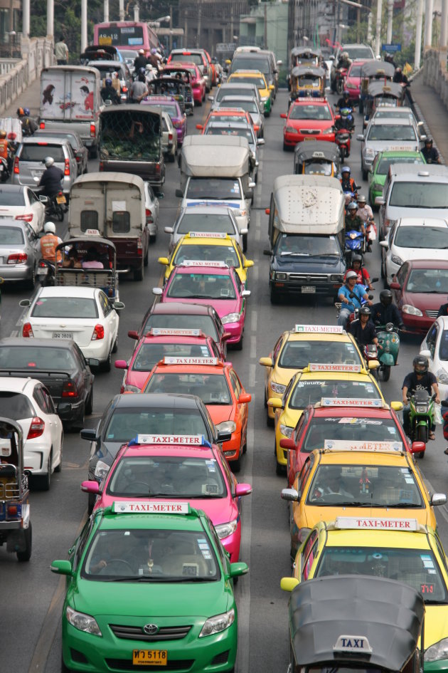 verkeer in Bangkok