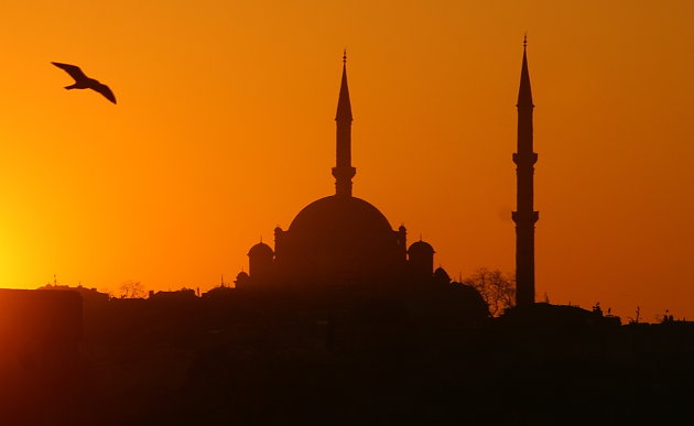 Zonsonder in Istanbul