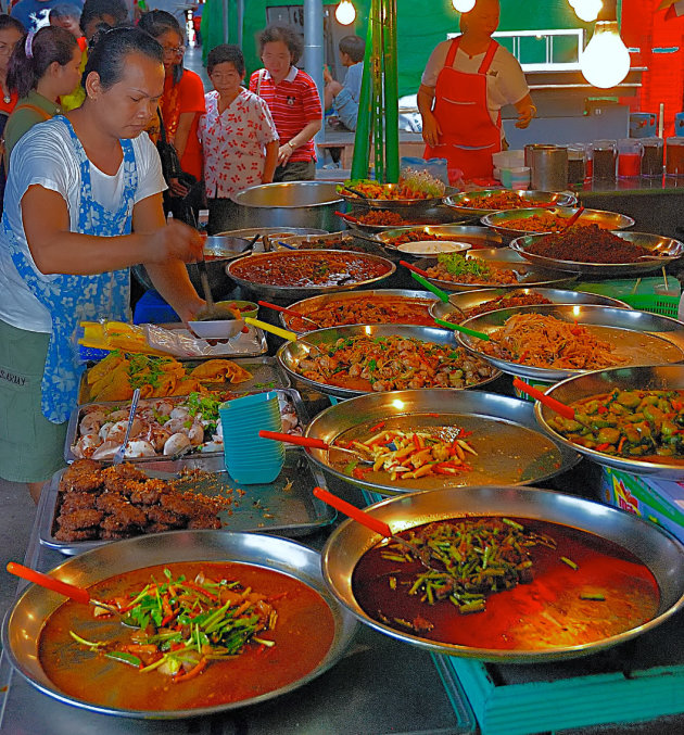 smullen op de markt