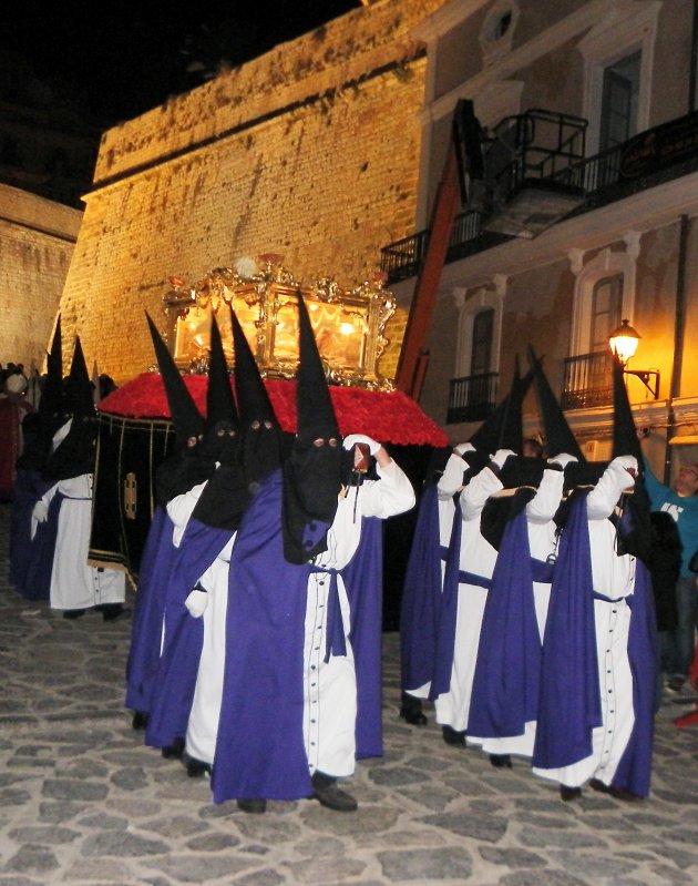 De laatste groep Nazarenos