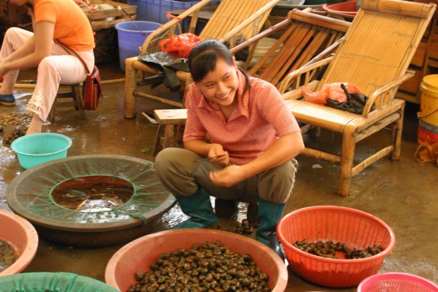 Markttafereel in Guizhou
