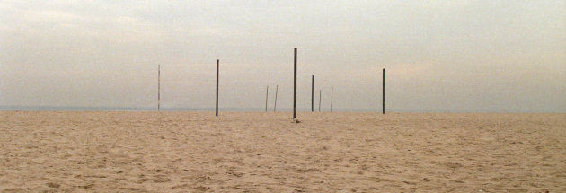 Copacabana op een druilerige ochtend