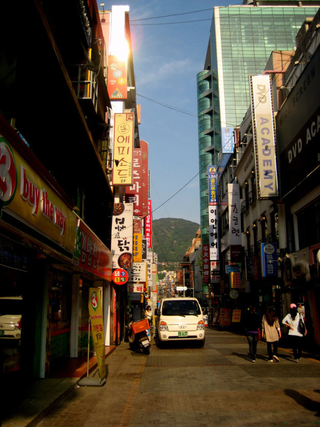 Street scene in Busan