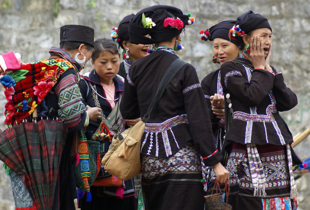 O wat is zij mooi, Black Hmong in Sapa