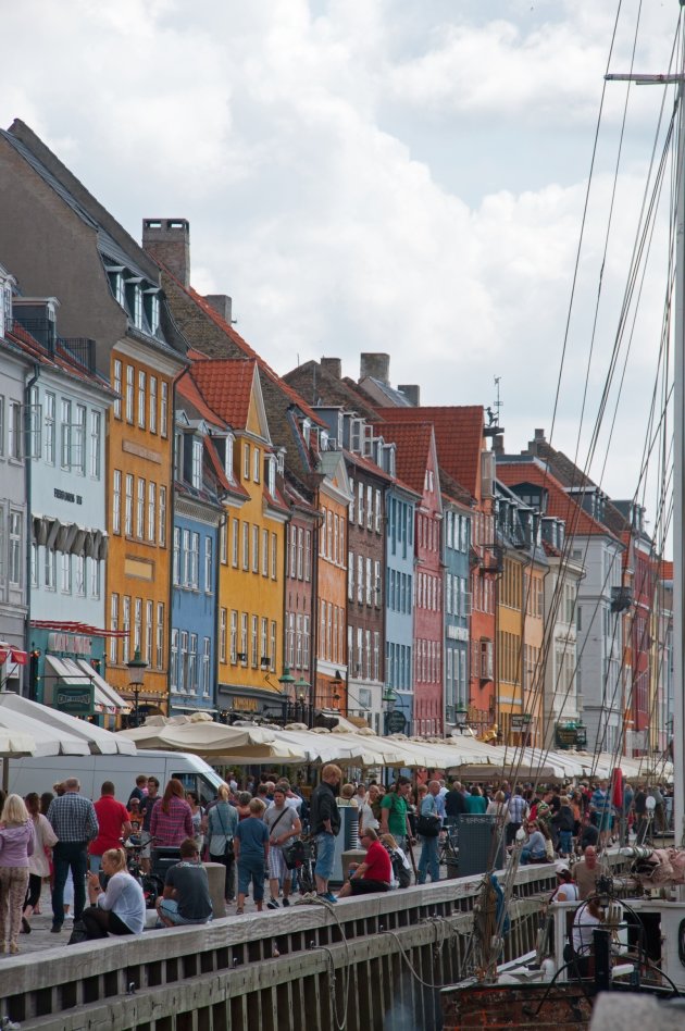 Druk bezochte Nyhavn