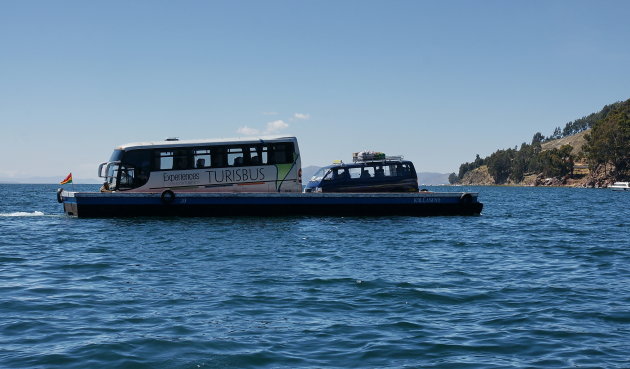 Bus op de boot