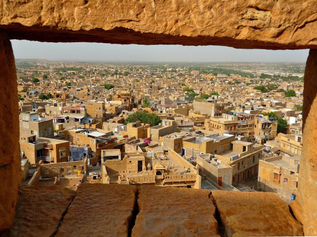 Jaisalmer gezien vanuit fort