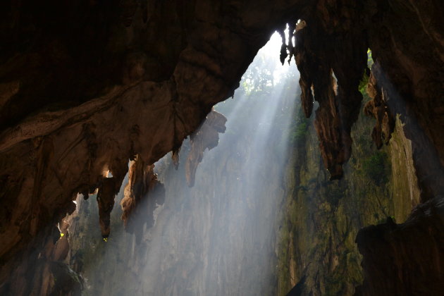 Licht inval, Batu Cave