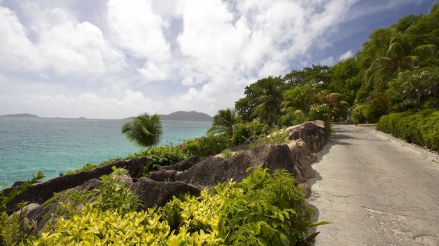 Fietsen op La Digue