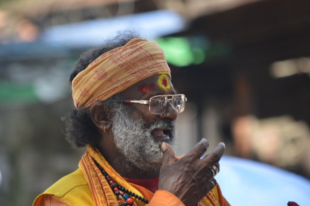 Man op Durbar Square