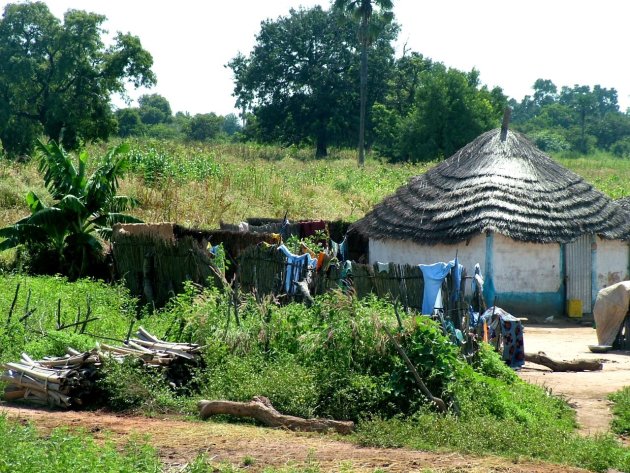 African village