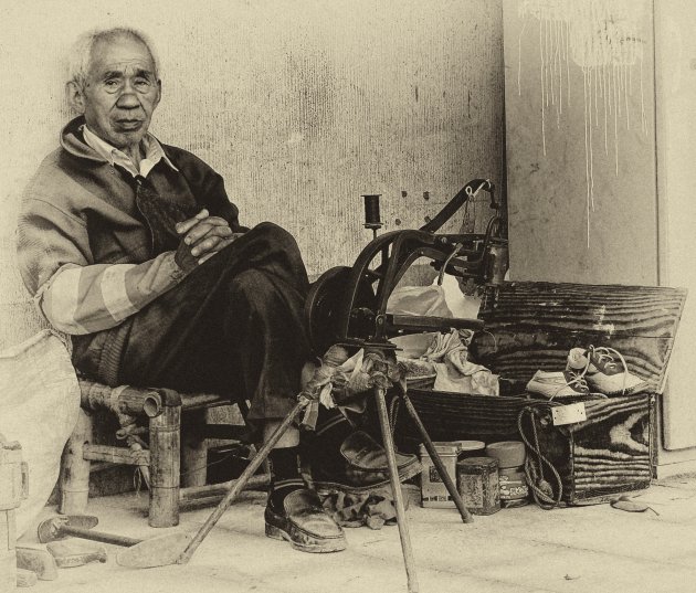 De oude schoenmaker