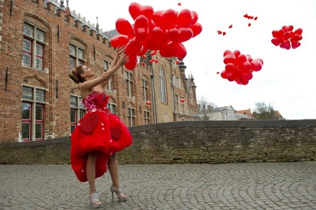 valentijn met miss Nederland 2012