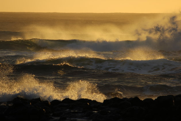 Storm op zee