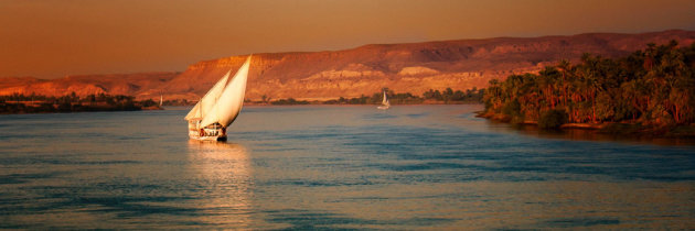 Felucca op de Nijl