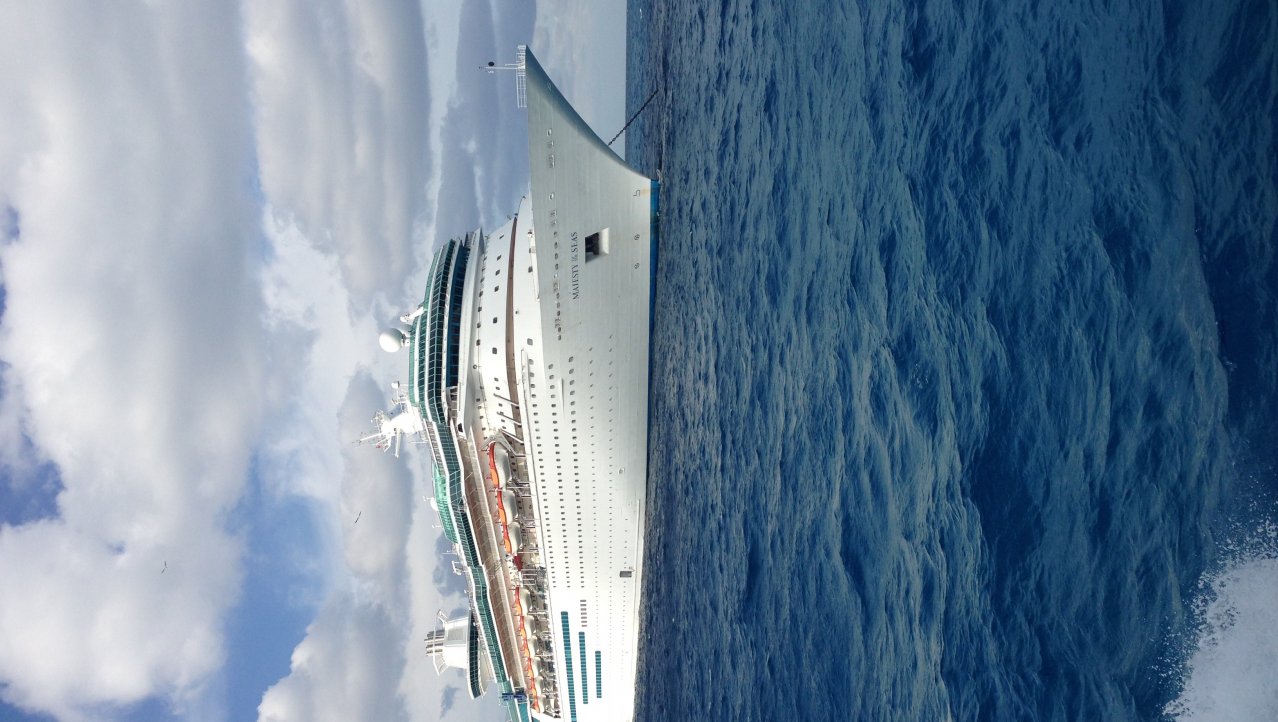 Cruiseschip naar de Bahama's