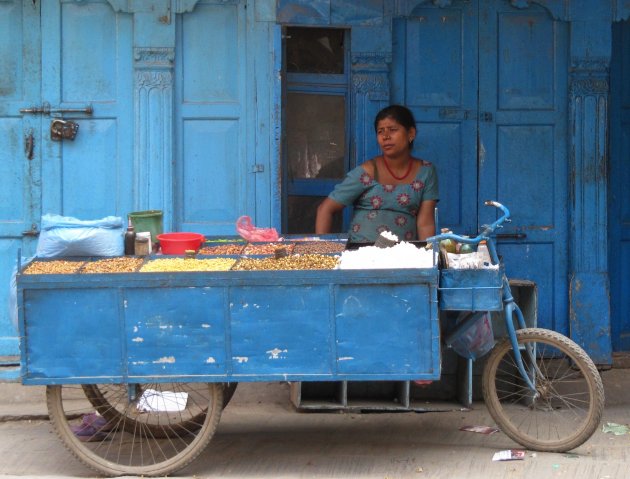 een blauwtje in Kathmandu