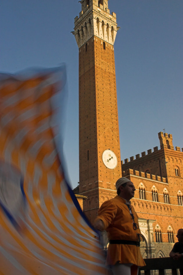 De optocht voor de Palio