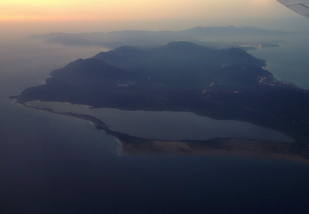 Corfu in vogelvlucht