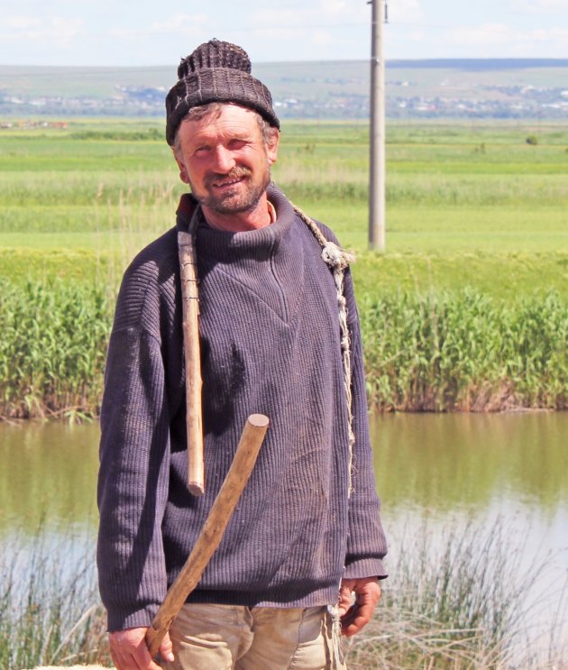 herder in Roemenië 