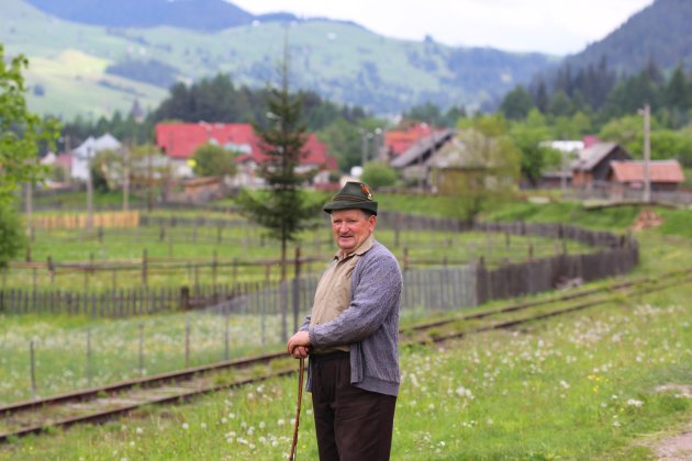 Trotse boer in Roemenie
