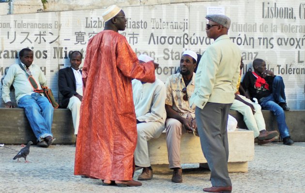 Afrikanen onder elkaar