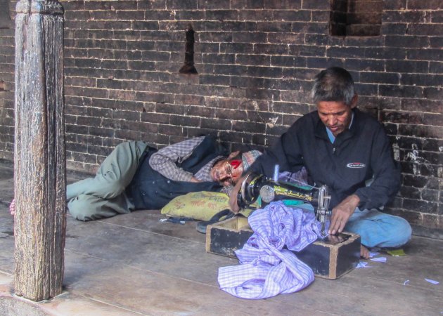 Handnaaimachine Durbar Square