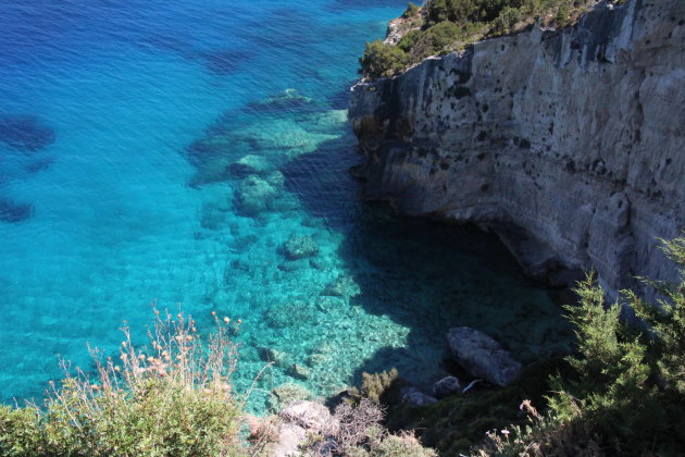 Baai op Zakynthos, Griekenland