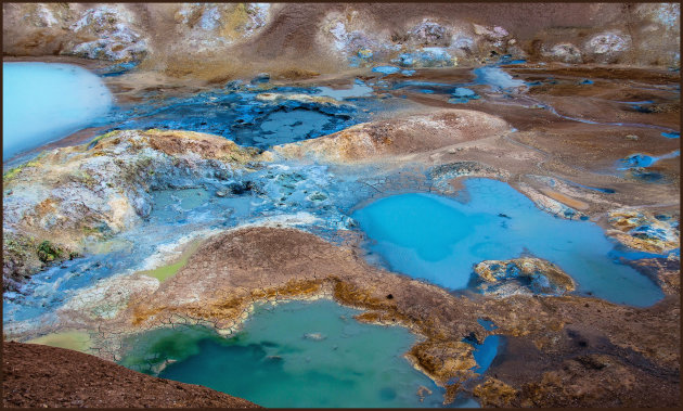 Blauw en groen: Leirhnjúkur