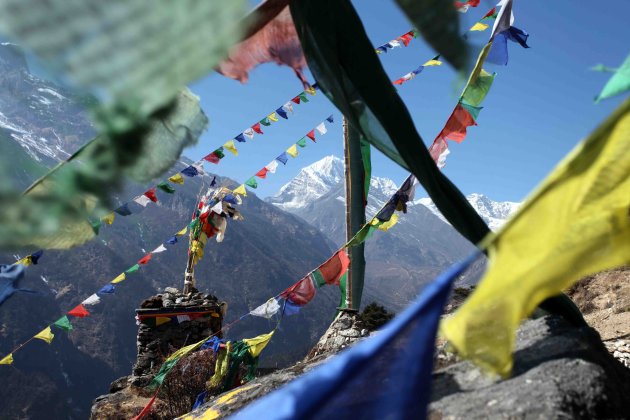 In de wind van de Himalaya