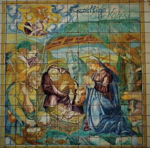 Azulejos met boodschap