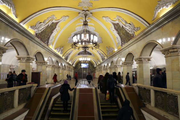 metro in Moskou