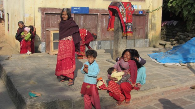 straatbeeld Nepal