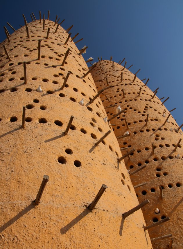 traditionele Arabische duiventil in Katara village, Doha