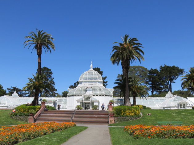 Fietsen door Golden Gate Park