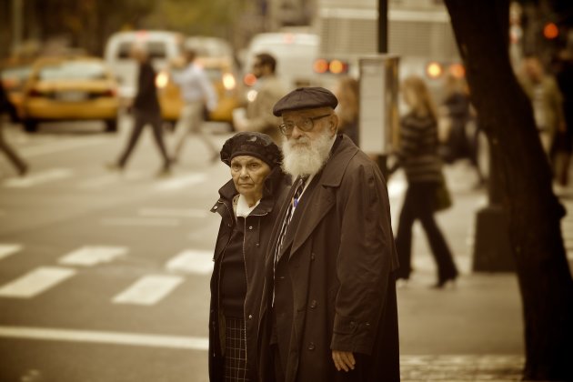 Old style - Straatportretten NYC 