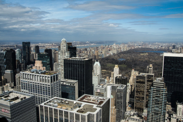 Uitzicht vanaf Rockefeller Center Building