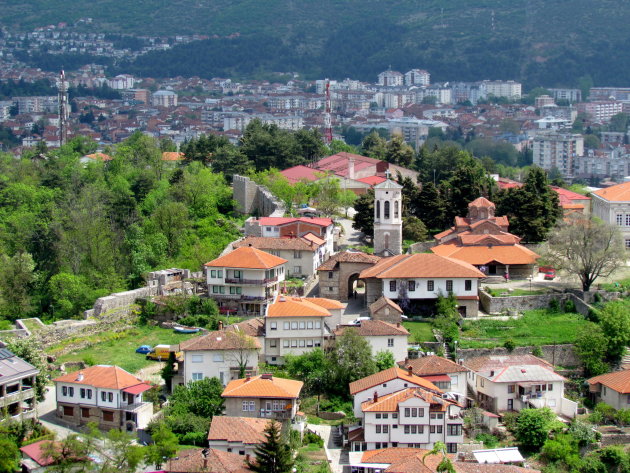 Ohrid vanaf het fort