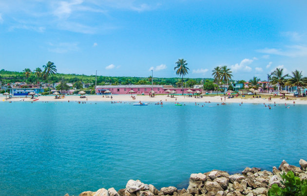 Veel bekijks in de baai