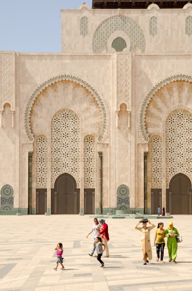 Hassan II Moskee in Marokko