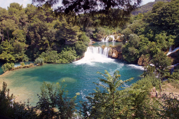 Krka watervallen