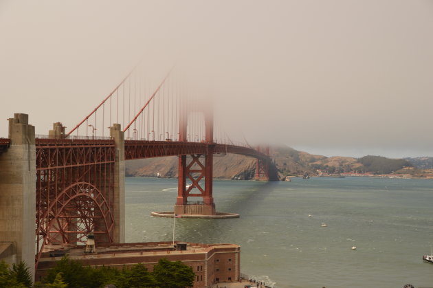 Golden gate bridge maar dan anders