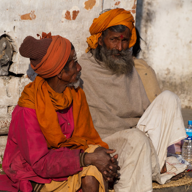 Sadhus in gesprek