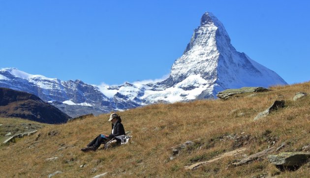 Een boekje onder de Matterhorn